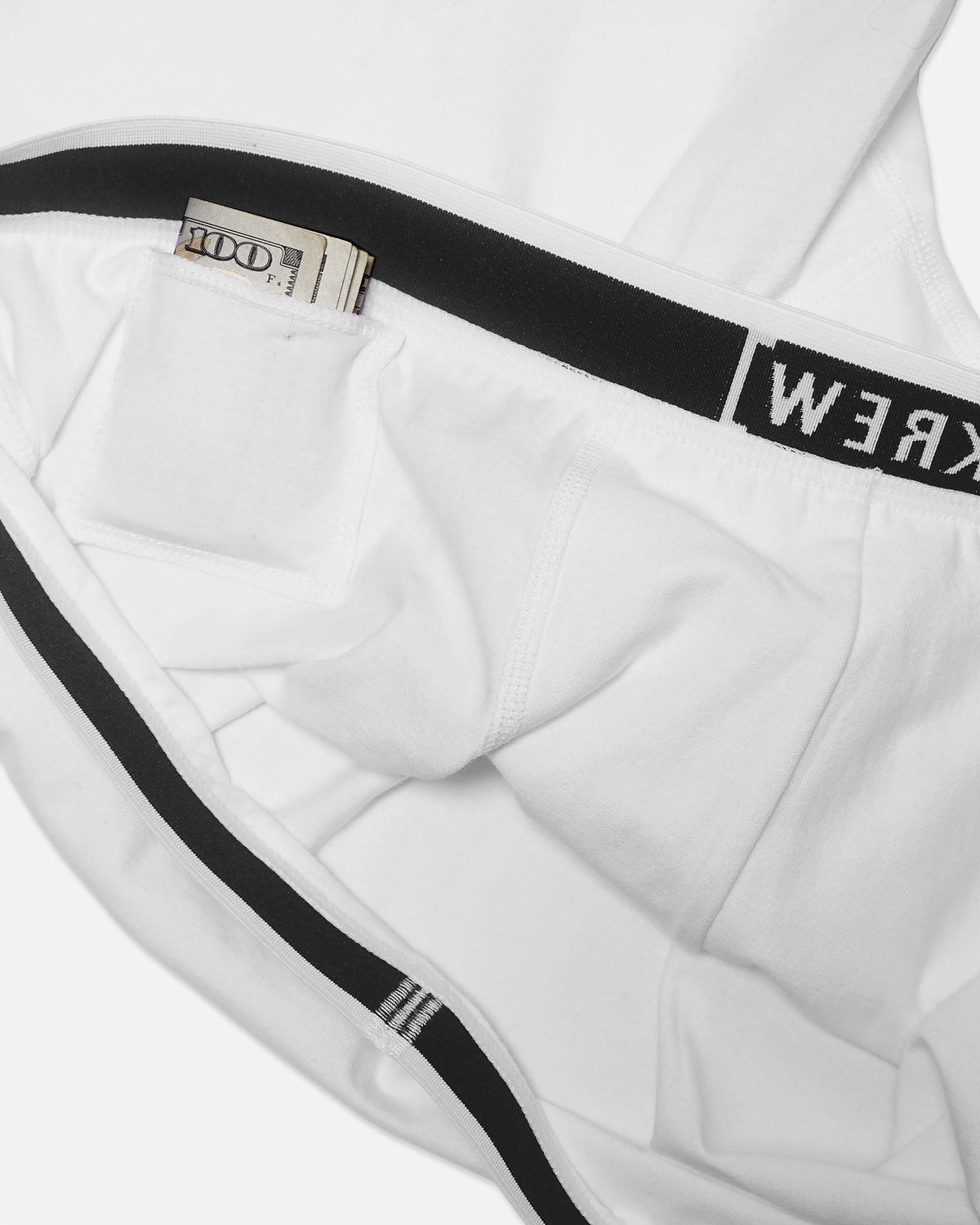 BOXER BRIEF - WHITE / DETAIL