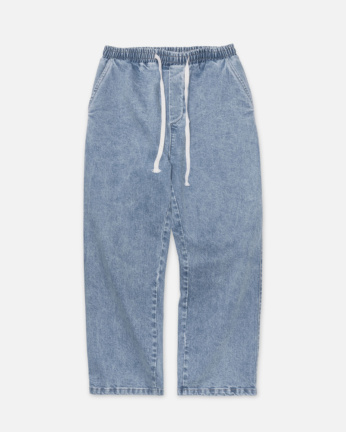 K-LOOSE TROUSERS - BLUE / FRONT